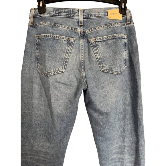AG EX Boyfriend Slouchy Slim Size 27 Distressed Jeans NWT Adriano Goldschmied N - Picture 13 of 14
